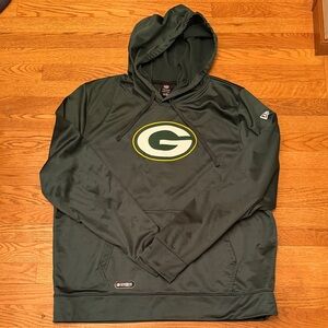 NFL Team Apparel Green Bay Packers Combine Authentic XXL Green Hoodie Like NEW